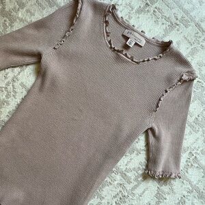 Philosophy Ribbed Knit Top Size XS